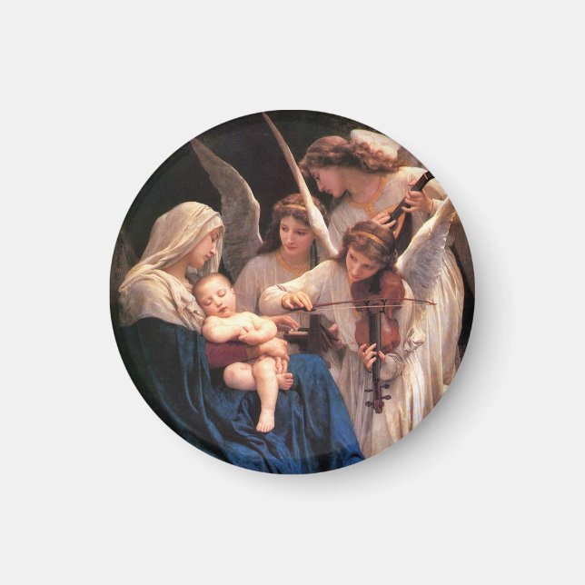 Änglar inspirerande Sång Magnet (Framsidan)