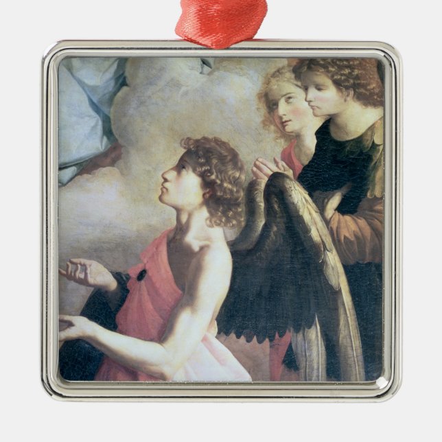 Änglar Julgransprydnad Metall (Framsidan)