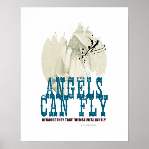 Änglar kan flyga Poster