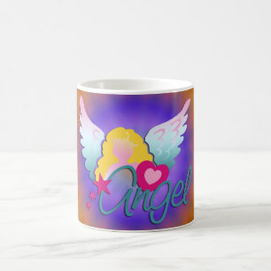 Änglar Kärlek Kaffemugg