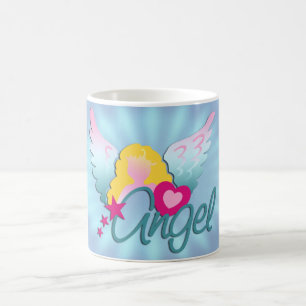 Änglar Kärlek Kaffemugg
