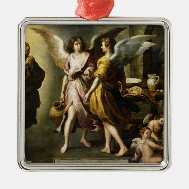 Änglar kök, 1646 julgransprydnad metall (Framsidan)