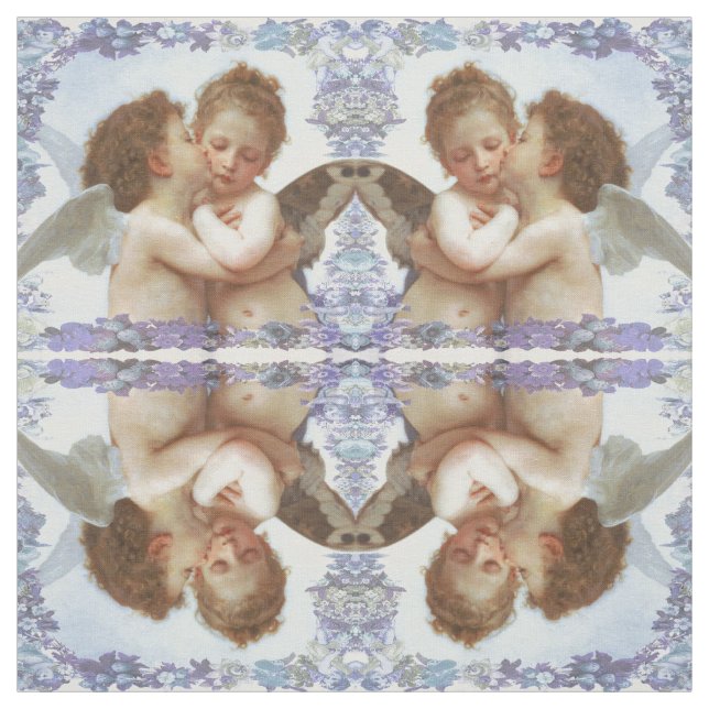 Änglar kysser först tyg (Provkarta)