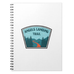 Änglar Landing Trail Zion nationalpark Anteckningsbok