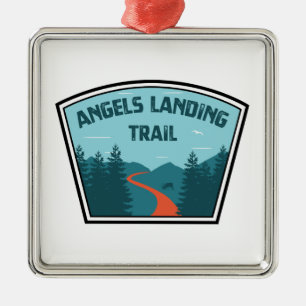 Änglar Landing Trail Zion nationalpark Julgransprydnad Metall