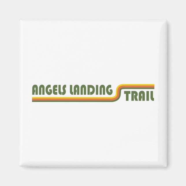 Änglar Landing Trail Zion nationalpark Magnet (Framsidan)