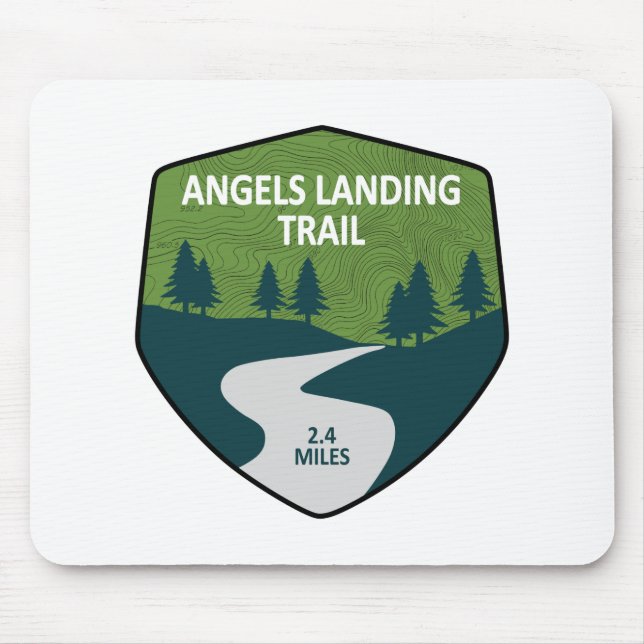 Änglar Landing Trail Zion nationalpark Musmatta (Framsidan)