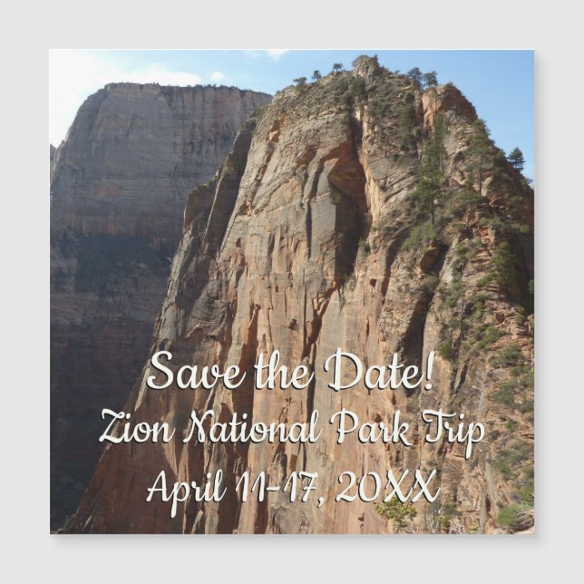 Änglar landning i Zion nationalpark (Framsida)