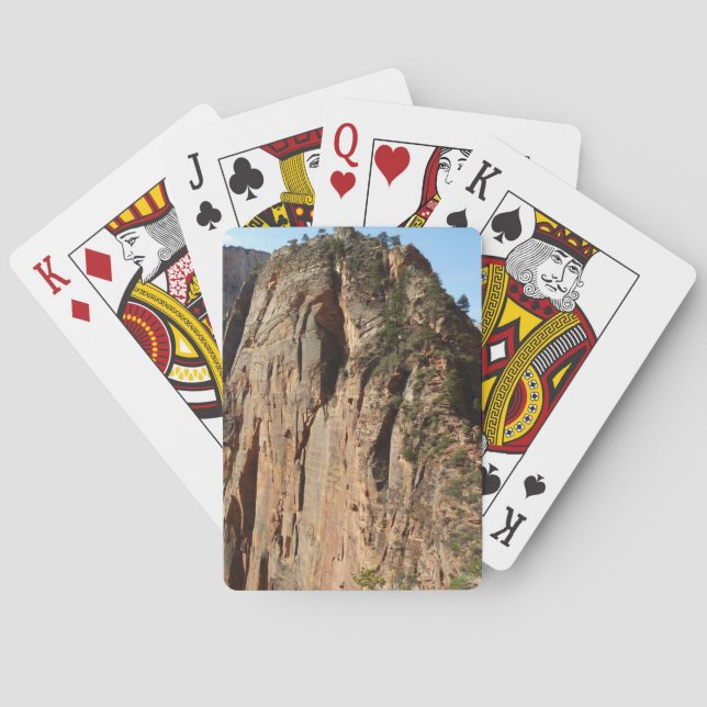Änglar landning i Zion nationalpark Casinokort (Baksidan)