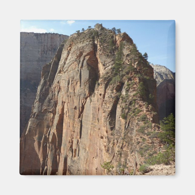 Änglar landning i Zion nationalpark Magnet (Framsidan)