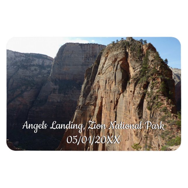 Änglar landning i Zion nationalpark Magnet (Horisontell)