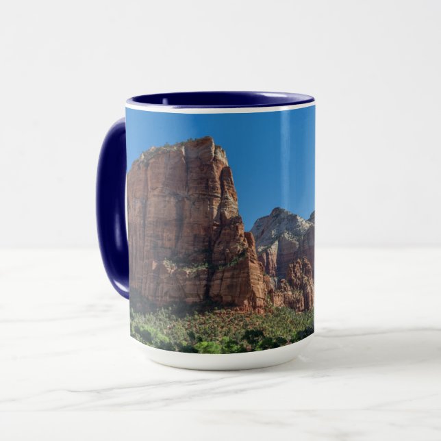 Änglar landning i Zions nationalpark Mugg (Framsida vänster)