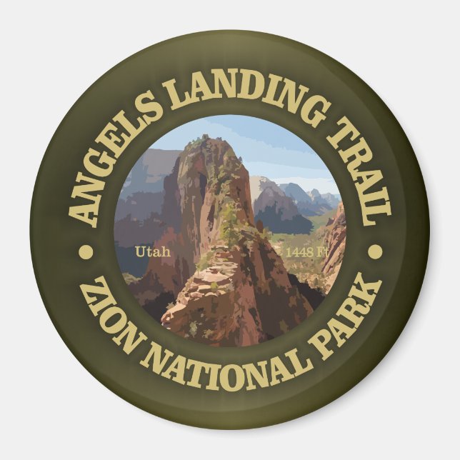 Änglar Landning Magnet (Framsidan)