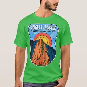 Änglar Langing Zion nationalpark T Shirt