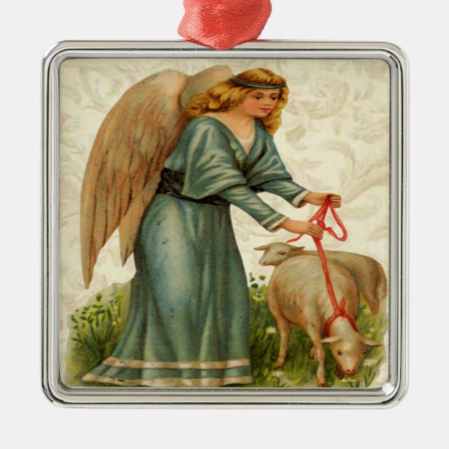 Änglar Little Lamb Ornament (Framsidan)