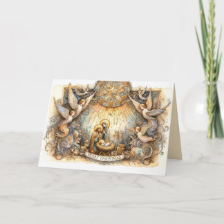 Änglar Lullaby Helgkort