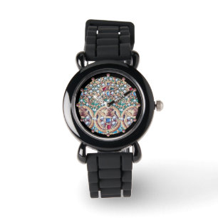 ÄNGLAR MED ANTIQUE JEWELS,GEMSTONES,PEARLS ARMBANDSUR