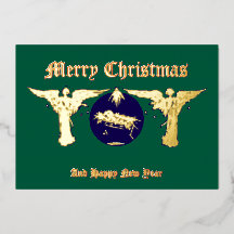 Änglar med Baby Jesus jultomhet