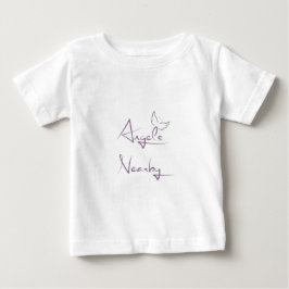 Änglar Nära Tro/ Doppresent Babyshowerpresent T Shirt