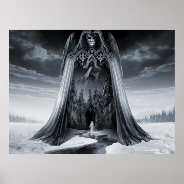 Änglar och demoner: Ljusgel Poster (Framsidan)