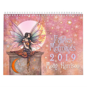 Änglar och Havsfröer 2019 Väggkalender Molly H Kalender