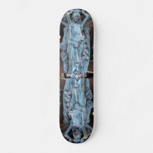 änglar old school skateboard bräda 21,6 cm
