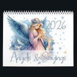 Änglar & Ord 2026 Kalender<br><div class="desc">Den här kalendern/körkortskalendern för änglar/änglar (eller på tyska: Engelkalender) är designad för att ge inspiration och glädje under hela året. Varje månad visar de hjärtskärande illustrationerna av väktaren änglar, som har kommit till liv med underbara färg som utstrålar värme och positivitet. Tillsammans med upplyftandet av änglar’ ord ger kalendern milda...</div>