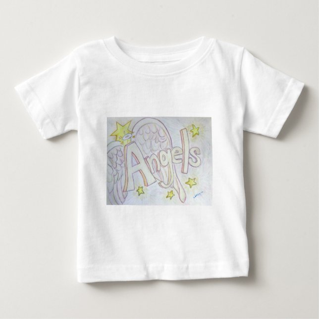 Änglar Ord inspiration Anpassningsbar Art Shirts Tee Shirt (Framsida)