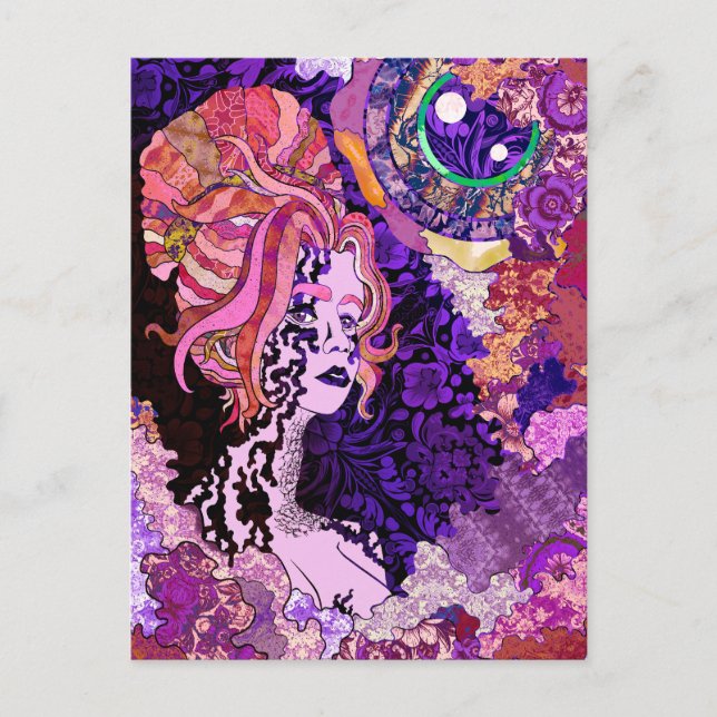 Änglar ovan vykort (Framsida)