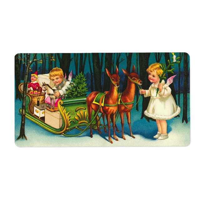 Änglar på vägen fraktsedel (Framsidan)