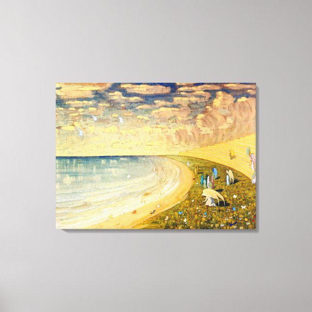 Änglar (Paradise) | Mikalojus Ciurlionis | Canvastryck (Framsida)