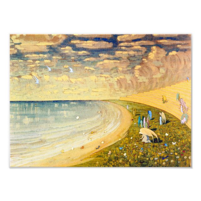 Änglar (Paradise) | Mikalojus Ciurlionis | Fototryck (Framsidan)