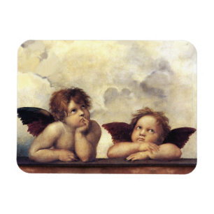 ÄNGLAR/påskyndade cheruben Raffaello Sanzio Magnet