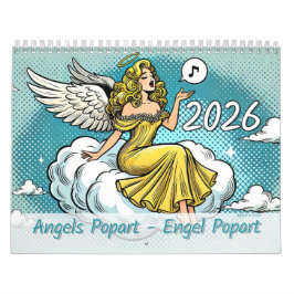 Änglar Popart - Engel Popart 2026 Kalender