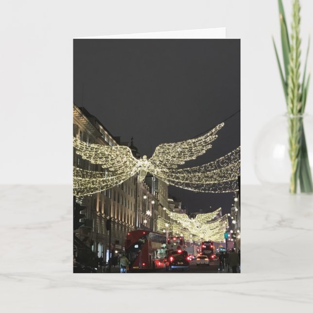 Änglar Regent Street London England, Storbritannie Kort (Framsida)