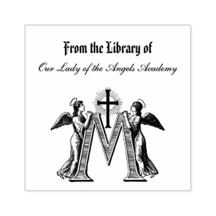 Änglar Religiösa Virgin Mary Katolsk symbol Stämpel