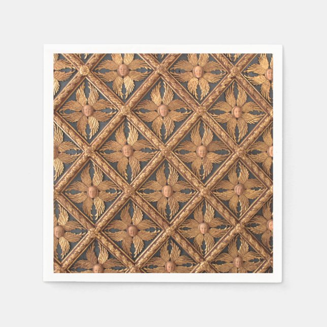 Änglar. Sex Winged Seraphim. Accademia Gallery i Pappersservett (Framsidan)