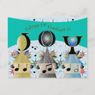 Änglar Singers JulCarolers Helg Vykort