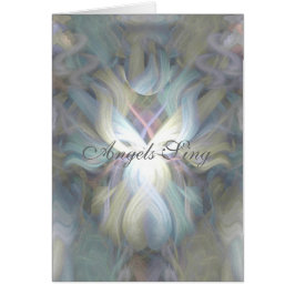 Änglar Sjunga Hälsningskort