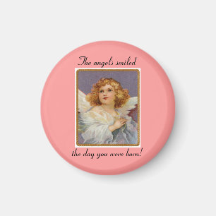 Änglar Smiled Magnet