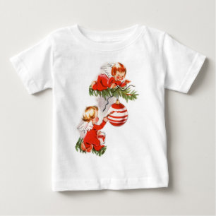 Änglar som dekorerar Julgran T Shirt