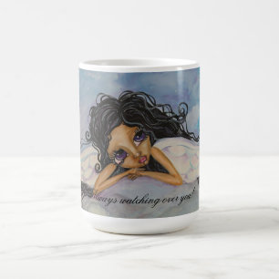 Änglar som håller ögonen på över dig, rånar kaffemugg
