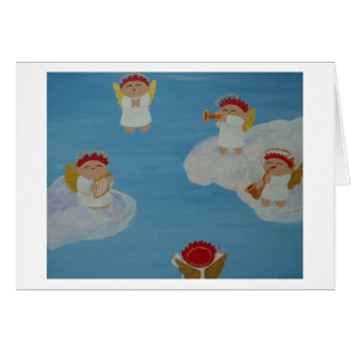 Änglar som vi har hört hälsningskort