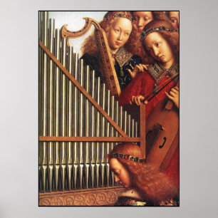 ÄNGLAR SPELAR MUSIK ,detaljer Poster