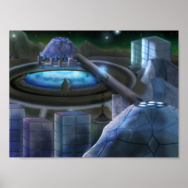 Änglar stad poster (Framsidan)