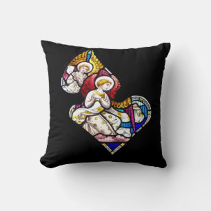 ÄNGLAR STAINED GLASS WINDOW KUDDE