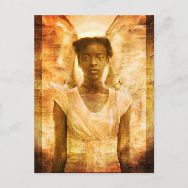 Änglar styrka vykort (Framsida)