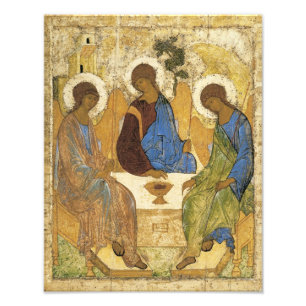 Änglar vid Mamre Trinity Fototryck