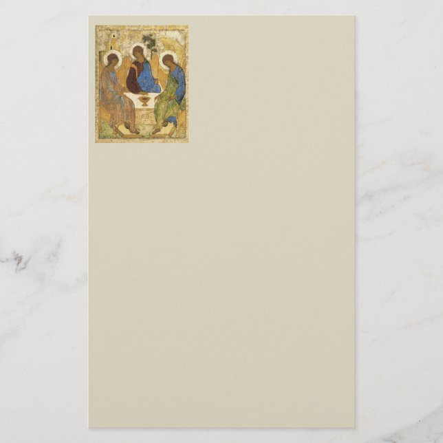 Änglar vid mamre Trinity Stationery Brevpapper (Framsida)
