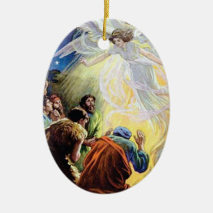 Änglar visas på Shepards jul Ornament